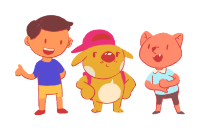 mascote_com_amigos